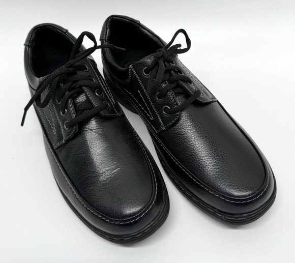 croft & barrow Other - Croft & Barrow Wells Men's 9.5 M Black Leather Business Casual Shoes NIB